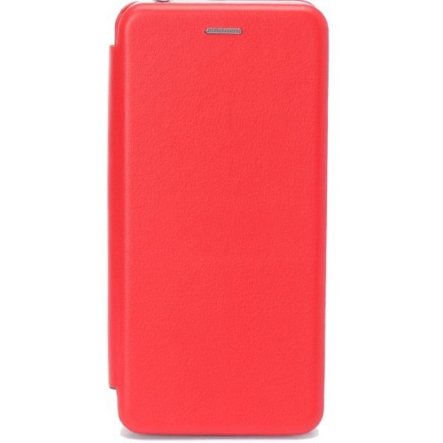 Чехол-книжка для Xiaomi Redmi 13 / Poco M6 Fashion Case на магнитах с визитницей Красный