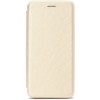 Чехол-книжка для Xiaomi Redmi 13 / Poco M6 Fashion Case на магнитах с визитницей Золотой