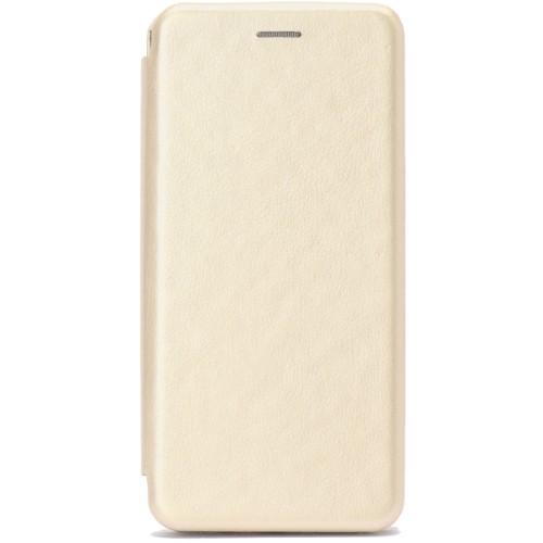 Чехол-книжка для Xiaomi Redmi 13 / Poco M6 Fashion Case на магнитах с визитницей Золотой