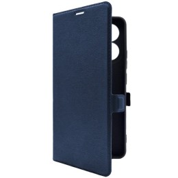 Чехол-книжка для Xiaomi Redmi Note 13 Fashion Case на магнитах с визитницей Синий