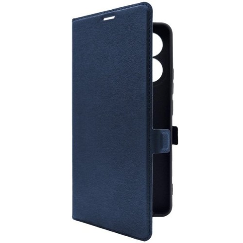 Чехол-книжка для Xiaomi Redmi Note 13 Fashion Case на магнитах с визитницей Синий
