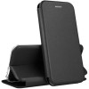 Чехол-книжка для Xiaomi Redmi 14C / Poco C75 Fashion Case на магнитах с визитницей Черный