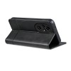 Чехол-книжка для Honor 200 Fashion Case на магнитах с визитницей Черный