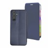 Чехол-книжка для Samsung Galaxy A15 Fashion Case на магнитах с визитницей Темно-синий