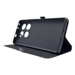 Чехол-книжка для Infinix Note 40 Pro \ Note 40 Pro+ 5G Fashion Case на магнитах с визитницей Черный