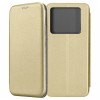 Чехол-книжка для Infinix Note 40 Pro \ Note 40 Pro+ 5G Fashion Case на магнитах с визитницей Золотой