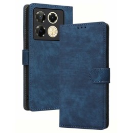 Чехол-книжка для Infinix Note 40 Pro \ Note 40 Pro+ 5G Fashion Case на магнитах с визитницей Синий