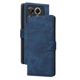 Чехол-книжка для Infinix Note 40 Pro \ Note 40 Pro+ 5G Fashion Case на магнитах с визитницей Синий