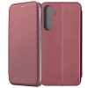 Чехол-книжка для Samsung Galaxy A55 Fashion Case Темно-красный