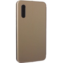 Чехол книжка для Samsung Galaxy A50 Fashion Case 3D Золотой