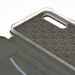 Чехол книжка для Samsung Galaxy A50 Fashion Case 3D Золотой