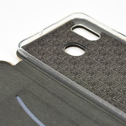 Чехол книжка для Samsung Galaxy A30 Fashion Case 3D Золотой