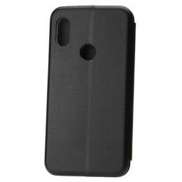 Чехол книжка для Huawei P30 Lite Fashion Case 3D Черный