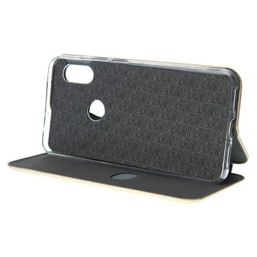 Чехол книжка для Huawei P30 Lite Fashion Case 3D Золотой