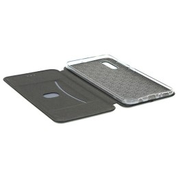 Чехол книжка для Huawei P30 Fashion Case 3D Черный