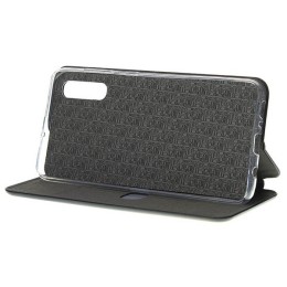 Чехол книжка для Huawei P30 Fashion Case 3D Черный