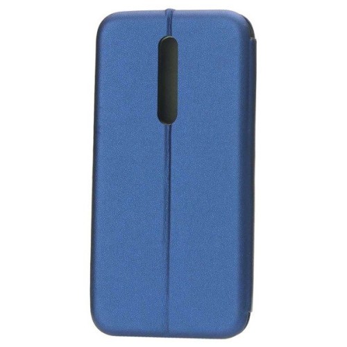 Чехол книжка для Xiaomi Redmi Note 8 Pro Fashion Case 3D Синий