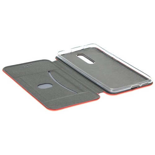 Чехол книжка для Xiaomi Redmi Note 8 Pro Fashion Case 3D Красный