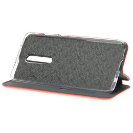 Чехол книжка для Xiaomi Redmi Note 8 Pro Fashion Case 3D Красный