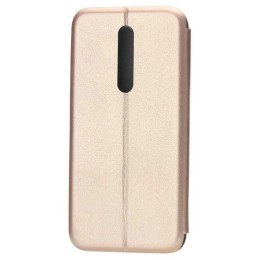 Чехол книжка для Xiaomi Redmi Note 8 Pro Fashion Case 3D Золотой