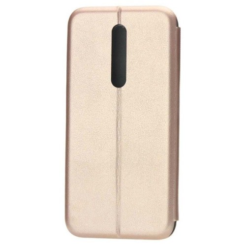 Чехол книжка для Xiaomi Redmi Note 8 Pro Fashion Case 3D Золотой