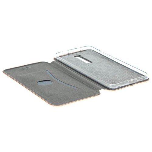 Чехол книжка для Xiaomi Redmi Note 8 Pro Fashion Case 3D Золотой