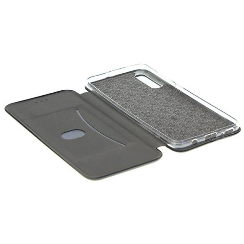 Чехол книжка для Xiaomi Redmi Note 8 Fashion Case 3D Черный