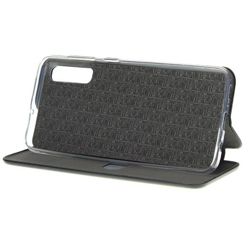 Чехол книжка для Xiaomi Redmi Note 8 Fashion Case 3D Черный
