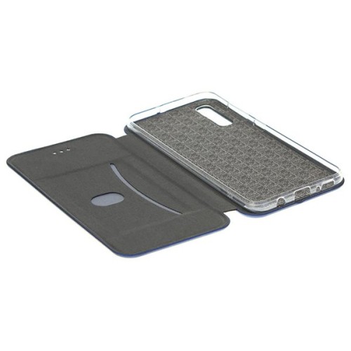 Чехол книжка для Xiaomi Redmi Note 8 Fashion Case 3D Синий