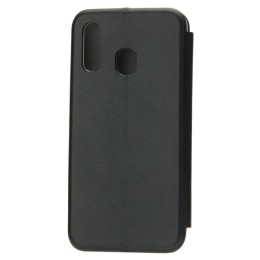 Чехол книжка для Samsung Galaxy A20S Fashion Case 3D Черный