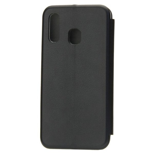 Чехол книжка для Samsung Galaxy A20S Fashion Case 3D Черный