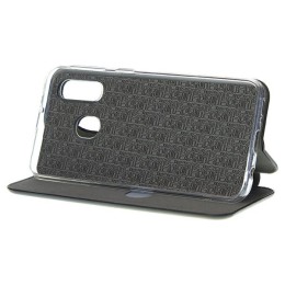 Чехол книжка для Samsung Galaxy A20S Fashion Case 3D Черный