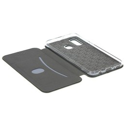 Чехол книжка для Samsung Galaxy A20S Fashion Case 3D Черный
