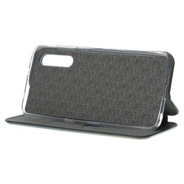 Чехол книжка для Xiaomi Mi Note 10 Fashion Case 3D Черный