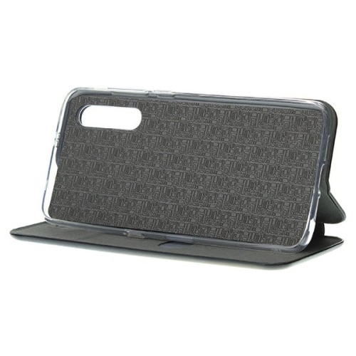 Чехол книжка для Xiaomi Mi Note 10 Fashion Case 3D Черный