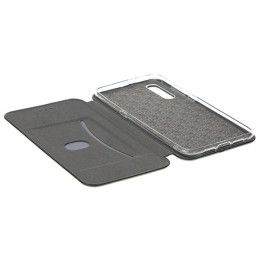 Чехол книжка для Xiaomi Mi Note 10 Fashion Case 3D Черный