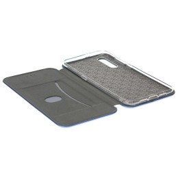 Чехол книжка для Xiaomi Mi Note 10 Fashion Case 3D Голубой