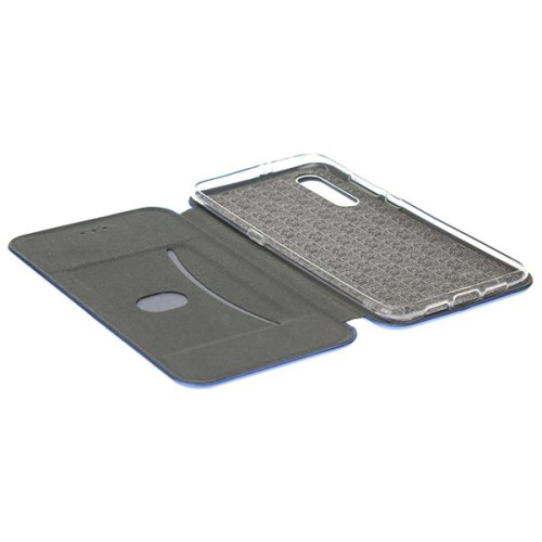 Чехол книжка для Xiaomi Mi Note 10 Fashion Case 3D Голубой