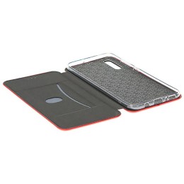 Чехол книжка для Xiaomi Mi Note 10 Fashion Case 3D Красный