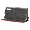 Чехол книжка для Xiaomi Mi Note 10 Fashion Case 3D Красный
