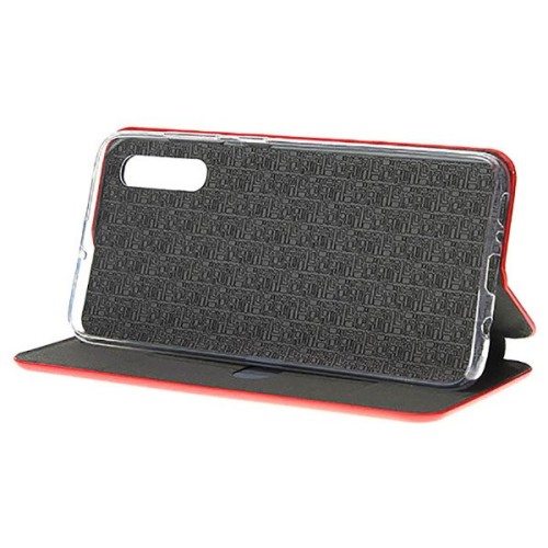 Чехол книжка для Xiaomi Mi Note 10 Fashion Case 3D Красный