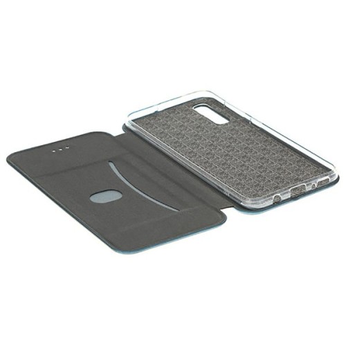 Чехол книжка для Xiaomi Redmi Note 8 Fashion Case 3D Голубой