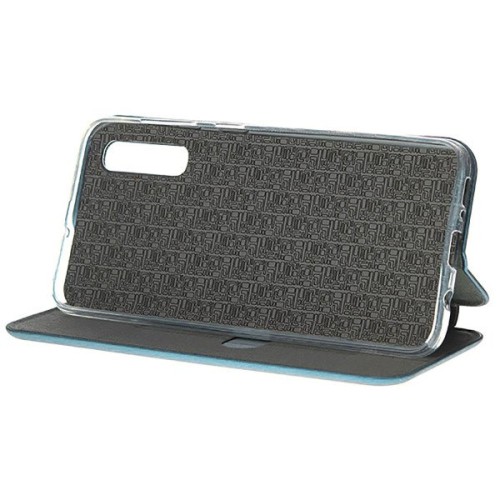 Чехол книжка для Xiaomi Redmi Note 8 Fashion Case 3D Голубой