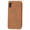 Чехол книжка для Xiaomi Redmi Note 8 Fashion Case Retro Line Коричневый