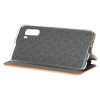 Чехол книжка для Xiaomi Redmi Note 8 Fashion Case Retro Line Коричневый