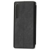 Чехол книжка для Xiaomi Mi Note 10 Fashion Case Retro Line Черный