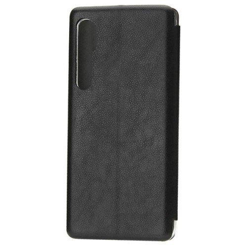 Чехол книжка для Xiaomi Mi Note 10 Fashion Case Retro Line Черный