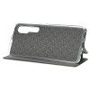 Чехол книжка для Xiaomi Mi Note 10 Fashion Case Retro Line Черный
