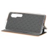 Чехол книжка для Xiaomi Mi Note 10 Fashion Case Retro Line Коричневый