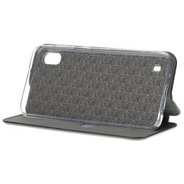 Чехол книжка для Samsung Galaxy A01 Fashion Case Черный